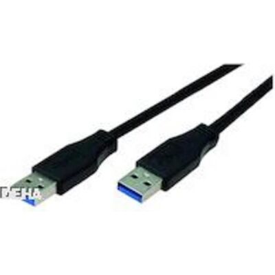 Bachmann 918.081 USB 3.0 A/A Anschlusskabel 1m (gedreht belegt) (1 m, USB 3.2 Gen 1), USB Kabel Bachmann 918.081 USB 3.0 A/A Anschlusskabel 1m (gedreht belegt) (1 m, USB 3.2 Gen 1), USB Kabel