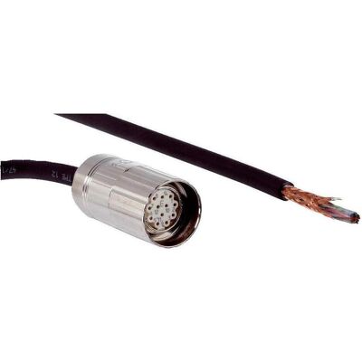 Sick Leitungsdose, Elektronikkabel + Stecker, Schwarz Sick Leitungsdose, Elektronikkabel + Stecker, Schwarz