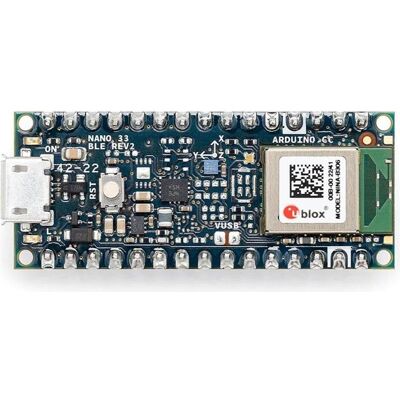 Arduino ABX00072 - Nano 33 BLE Rev2 mit Kopfleisten, Entwicklungsboard + Kit Arduino ABX00072 - Nano 33 BLE Rev2 mit Kopfleisten, Entwicklungsboard + Kit