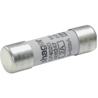 Hager, Sicherung, LF402G (2 A) Hager, Sicherung, LF402G (2 A)