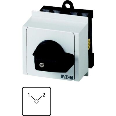 Eaton Electric GmbH Wechselumschalter T0-3-8222/IVS, Schalter + Taster, Schwarz Eaton Electric GmbH Wechselumschalter T0-3-8222/IVS, Schalter + Taster, Schwarz