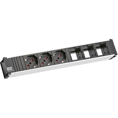 Bachmann, Steckdosenleiste, CONI 3xP40 3xCM power 0.2m GST18i3 (3x, CEE 7/3, CEE 7/5) Bachmann, Steckdosenleiste, CONI 3xP40 3xCM power 0.2m GST18i3 (3x, CEE 7/3, CEE 7/5)