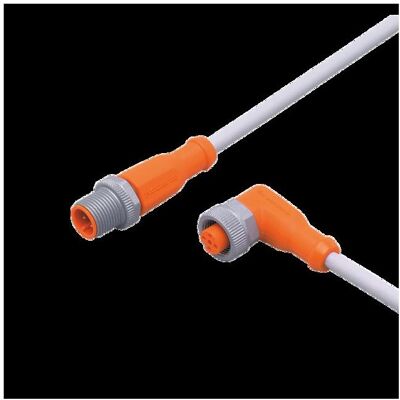 IFM EVW035, Elektronikkabel + Stecker, Orange IFM EVW035, Elektronikkabel + Stecker, Orange