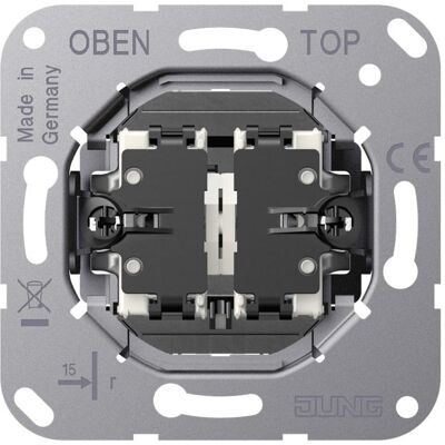 Jung K505KOEU5 Kipp-Kontrollschalter - Serienschalter mit 2 LEDs Jung K505KOEU5 Kipp-Kontrollschalter - Serienschalter mit 2 LEDs