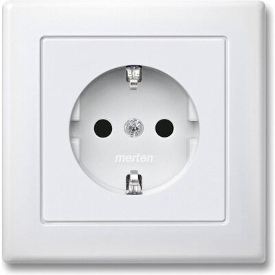 Merten MEG2300-1519 - weiß - CEE 7/3 Steckdose Merten MEG2300-1519 - weiß - CEE 7/3 Steckdose