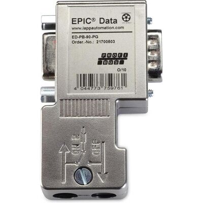 Lapp Kabel EPIC Data PROFIBUS Steckverbinder mit Schraubanschluss EPIC ED-PB-90-PG-S Inhalt: 1 St., Elektronikkabel + Stecker Lapp Kabel EPIC Data PROFIBUS Steckverbinder mit Schraubanschluss EPIC ED-PB-90-PG-S Inhalt: 1 St., Elektronikkabel + Stecker