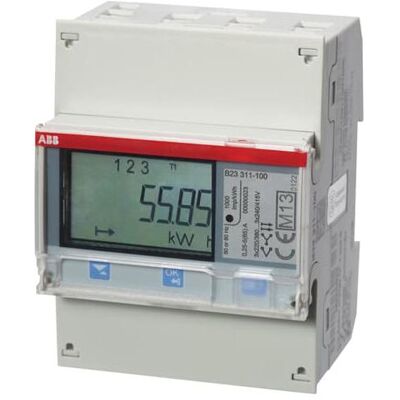 ABB B23 311-100 Digitales Energiezähler - 3-Phasen, 65A ABB B23 311-100 Digitales Energiezähler - 3-Phasen, 65A