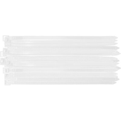 Neo, Kabelbinder, EXTREME-Clips 7,6 × 200 mm, weiss, 50 Stück. (200 mm, 50 Stk.) Neo, Kabelbinder, EXTREME-Clips 7,6 × 200 mm, weiss, 50 Stück. (200 mm, 50 Stk.)