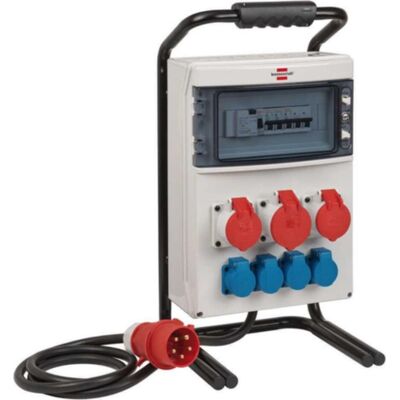 Brennenstuhl Baustromverteiler, Mobiele stroomverdeler BSV 4/32 FS IP44 *FR* (CEE 32/5) Brennenstuhl Baustromverteiler, Mobiele stroomverdeler BSV 4/32 FS IP44 *FR* (CEE 32/5)