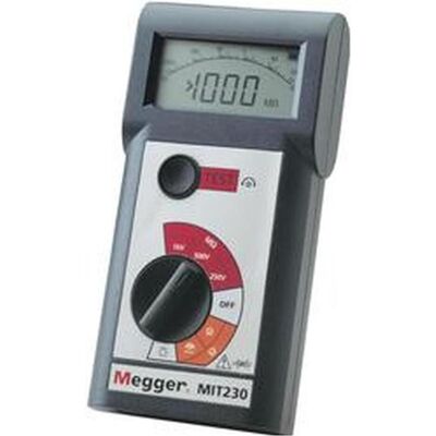 Megger, Multimeter, MIT230 Kalibriert nach Werksst (CAT III 600V, Hand-Multimeter) Megger, Multimeter, MIT230 Kalibriert nach Werksst (CAT III 600V, Hand-Multimeter)