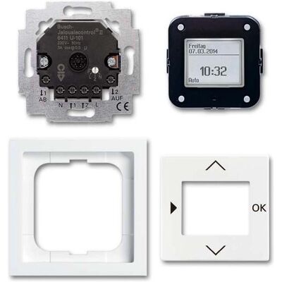 Busch-Jaeger 6411 UJ-84-101 Timer-Set mit Astro-Programm Busch-Jaeger 6411 UJ-84-101 Timer-Set mit Astro-Programm
