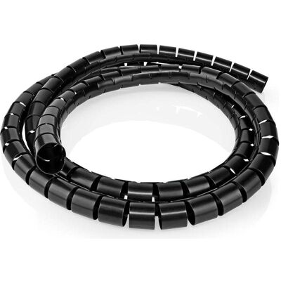 Nedis, Kabelschutz + Kabelführung, Kabelmanagement Hülse 2.00 m 1 Stück max. Kabeldicke: 32 mm PE Schwarz (Kabelschlauch, 200 cm) Nedis, Kabelschutz + Kabelführung, Kabelmanagement Hülse 2.00 m 1 Stück max. Kabeldicke: 32 mm PE Schwarz (Kabelschlauch, 200 cm)