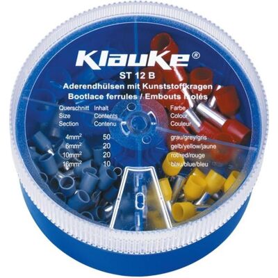 Klauke ST12B Sortiment Streudose - Assortment of terminal sleeves Klauke ST12B Sortiment Streudose - Assortment of terminal sleeves