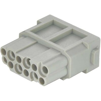 Harting Han DD-Modul, Elektronikkabel + Stecker, Grau Harting Han DD-Modul, Elektronikkabel + Stecker, Grau