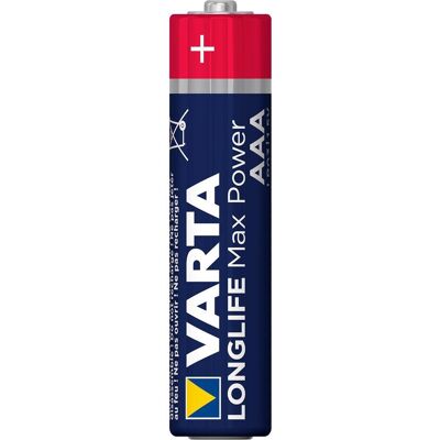 Varta Longlife Max Power AAA Micro LR03 Alkaline Batterien - 8er Pack - Haushalt Batterien Varta Longlife Max Power AAA Micro LR03 Alkaline Batterien - 8er Pack - Haushalt Batterien