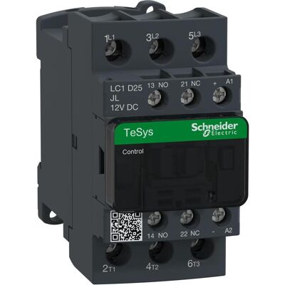 Schneider Electric CONTACTOR 600VAC 25AMP IEC +OPTIONS, Relais Schneider Electric CONTACTOR 600VAC 25AMP IEC +OPTIONS, Relais