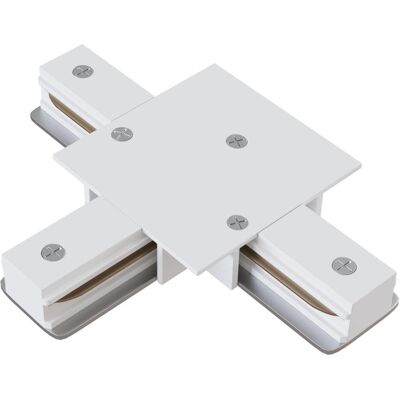 Maytoni, Beleuchtung Zubehör, Stromschienen T-Verbinder 3-fach Weiss Aluminium Maytoni, Beleuchtung Zubehör, Stromschienen T-Verbinder 3-fach Weiss Aluminium