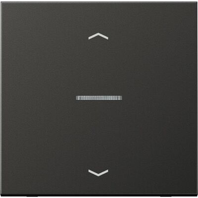 JUNG FMAL1700PAN, Schalter + Taster, Schwarz JUNG FMAL1700PAN, Schalter + Taster, Schwarz