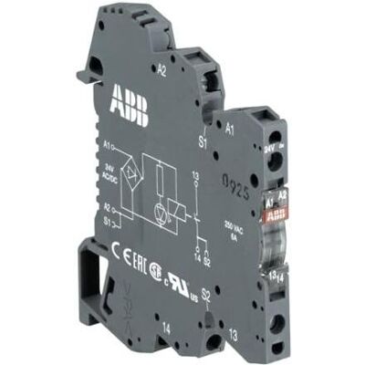ABB RBR121 Interface Relais / 24V ac/dc 24V ac/dc, 1-poliger Wechsler DIN-Schienen, Relais ABB RBR121 Interface Relais / 24V ac/dc 24V ac/dc, 1-poliger Wechsler DIN-Schienen, Relais