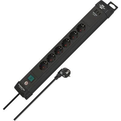 Brennenstuhl Steckdosenleiste, Ciabatta Elettrica PremiumLine (6x, USB-A, USB-C, 3 m) Brennenstuhl Steckdosenleiste, Ciabatta Elettrica PremiumLine (6x, USB-A, USB-C, 3 m)