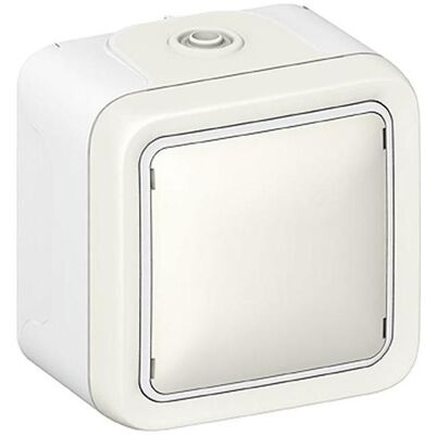 Legrand Aus-Wechselschalter, Schalter + Taster, Weiss Legrand Aus-Wechselschalter, Schalter + Taster, Weiss