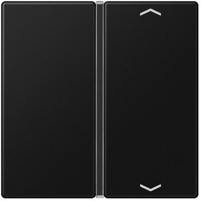 Jung - A401TSAPSWM - graphit schwarz matt - 1-fach - Schalter Jung - A401TSAPSWM - graphit schwarz matt - 1-fach - Schalter