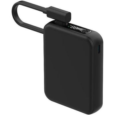 Celly PB CABLE SLIM 5000 MAH (5000 mAh, 20 W), Powerbank Celly PB CABLE SLIM 5000 MAH (5000 mAh, 20 W), Powerbank