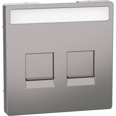 Merten, Zubehör Schalterprogramm, Zentr.pl.f.Modular Jack MEG4564-6050 Merten, Zubehör Schalterprogramm, Zentr.pl.f.Modular Jack MEG4564-6050