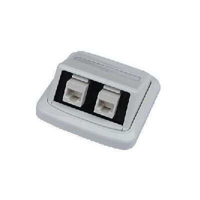 ABB, Steckdose, Dvojz??suvka TANGO 2xRJ45 cat6 UTP b??l?? ABB, Steckdose, Dvojz??suvka TANGO 2xRJ45 cat6 UTP b??l??