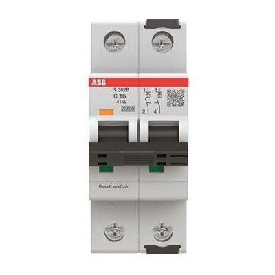 ABB, Schutzschalter, S302P-C16 ABB, Schutzschalter, S302P-C16