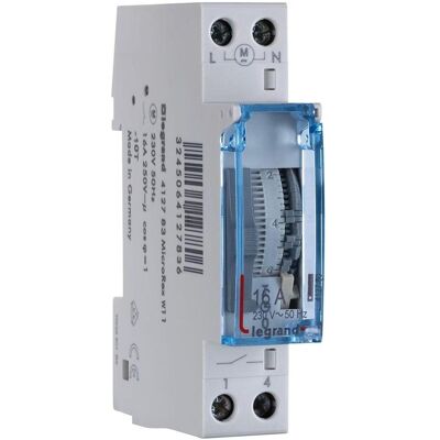 Legrand, Zeitschaltuhr, LEG 412783 MicroRex W11 230V 50Hz Wochenschaltuhr,syn. Legrand, Zeitschaltuhr, LEG 412783 MicroRex W11 230V 50Hz Wochenschaltuhr,syn.
