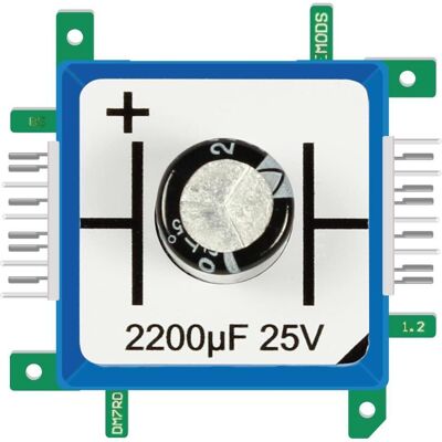 Allnet Brick R knowledge Kondensator 2200 F 25V, Kondensator Allnet Brick R knowledge Kondensator 2200 F 25V, Kondensator