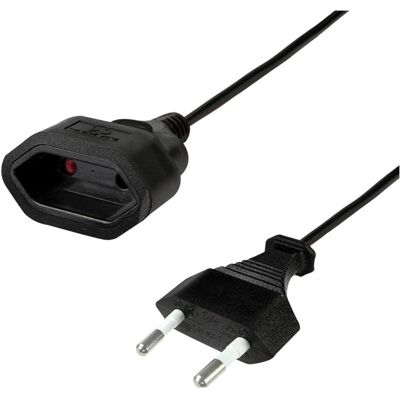 LogiLink, Verlängerungskabel, Netzkabelverlängerung (0.20 m, CEE 7/16) LogiLink, Verlängerungskabel, Netzkabelverlängerung (0.20 m, CEE 7/16)