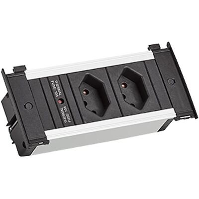 Bachmann, Steckdosenleiste, KAPSA XS 2xCH T13 sw927.209Strom 2.0m AEH CH T12 (2x, Typ 13, 2 m) Bachmann, Steckdosenleiste, KAPSA XS 2xCH T13 sw927.209Strom 2.0m AEH CH T12 (2x, Typ 13, 2 m)