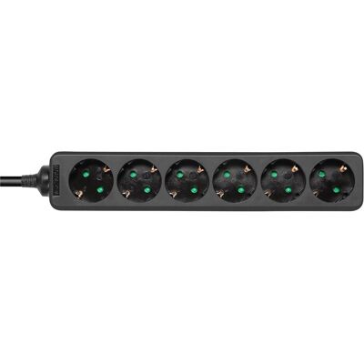 Deltaco Steckdosenleiste, GT-0620 power extension 6 AC outlet(s) Indoor Black (6x, CEE 7/3, CEE 7/7, 1.50 m) Deltaco Steckdosenleiste, GT-0620 power extension 6 AC outlet(s) Indoor Black (6x, CEE 7/3, CEE 7/7, 1.50 m)