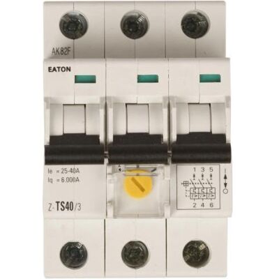 Eaton Tarifschalter - 40A 3p, IP20, 6kA, Einfacher Einbau Eaton Tarifschalter - 40A 3p, IP20, 6kA, Einfacher Einbau