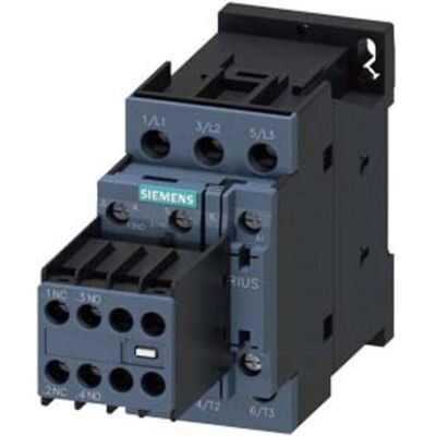 Siemens Schütz - 3RT2028-1AP04 - 230VAC, 18,5kW, 3-phasig Siemens Schütz - 3RT2028-1AP04 - 230VAC, 18,5kW, 3-phasig