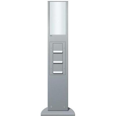 Gira 134226 Aluminium-Energiesäule mit Licht und Steckdosen - Energiesäule Gira 134226 Aluminium-Energiesäule mit Licht und Steckdosen - Energiesäule