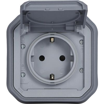 Legrand, Steckdose, Plexo New Aufsatz für Feuchtraum-Steckdose Legrand, Steckdose, Plexo New Aufsatz für Feuchtraum-Steckdose