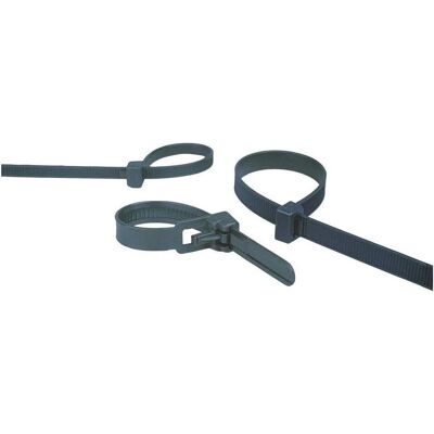 Helukabel, Kabelbinder, 97633-100 W 120x7.6 Kabelbinder 120 mm 7.6 Schwarz Lösbar 100 St. (120 mm, 100 Stk.) Helukabel, Kabelbinder, 97633-100 W 120x7.6 Kabelbinder 120 mm 7.6 Schwarz Lösbar 100 St. (120 mm, 100 Stk.)