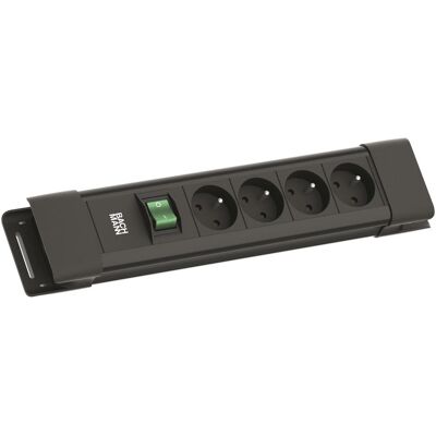 Bachmann, Steckdosenleiste, Steckdosenleiste (4x, CEE 7/5, Typ 13, 2 m) Bachmann, Steckdosenleiste, Steckdosenleiste (4x, CEE 7/5, Typ 13, 2 m)