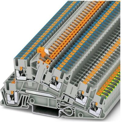 Phoenix Contact Inst.schutzleiterklemme, Elektronikkabel + Stecker, Grau Phoenix Contact Inst.schutzleiterklemme, Elektronikkabel + Stecker, Grau