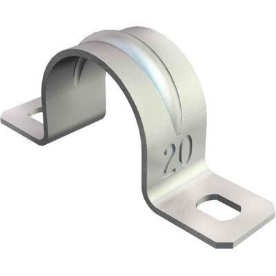 OBO Bettermann Befestigungsschelle, Elektronikzubehör + Gehäuse, Silber OBO Bettermann Befestigungsschelle, Elektronikzubehör + Gehäuse, Silber