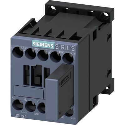 Siemens S00 Hilfsschütz - 24V DC, 2 NO + 2 NC - Sicherheit Siemens S00 Hilfsschütz - 24V DC, 2 NO + 2 NC - Sicherheit
