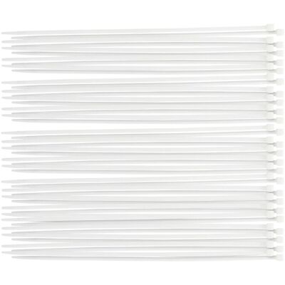 BGS, Kabelbinder, Kabelbinder-Sortiment weiss 4,8 x 300 mm 50-tlg. (Kunststoffkabelbinder, 300 mm, 50 Stk.) BGS, Kabelbinder, Kabelbinder-Sortiment weiss 4,8 x 300 mm 50-tlg. (Kunststoffkabelbinder, 300 mm, 50 Stk.)