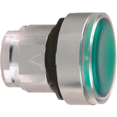 Schneider Electric Leuchttaster 22mm grün, Schalter + Taster, Grün, Silber Schneider Electric Leuchttaster 22mm grün, Schalter + Taster, Grün, Silber