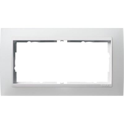 Gira 1002334 Abdeckrahmen - Weiß, 2 Stück, für Unterputzmontage Gira 1002334 Abdeckrahmen - Weiß, 2 Stück, für Unterputzmontage