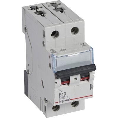 Legrand, Schutzschalter, Leistungsschalter S302 B10 TX3 10A 6kA 403385 Legrand, Schutzschalter, Leistungsschalter S302 B10 TX3 10A 6kA 403385