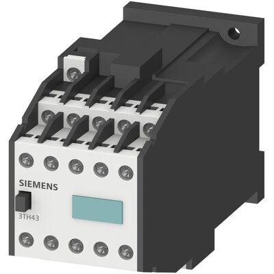 Siemens Relais Modell 3TH4310-0BM4 220V DC 10 Kontakte - Relais Siemens Relais Modell 3TH4310-0BM4 220V DC 10 Kontakte - Relais
