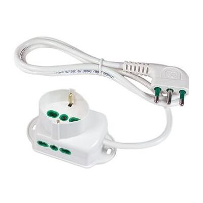 Goobay, Verlängerungskabel, FANTON 42105 3 Steckdose(n) AC 1,5m Weiss Verlängerungen und Verlängerungskabel (1.50 m, CEE 7/3) Goobay, Verlängerungskabel, FANTON 42105 3 Steckdose(n) AC 1,5m Weiss Verlängerungen und Verlängerungskabel (1.50 m, CEE 7/3)